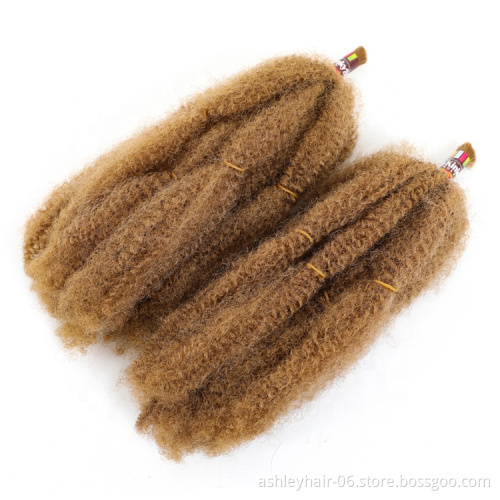 best price 100% kanekalon fiber afro kinky curly hair synthetic afro kinky bulk hair 24inch afro kinky hair